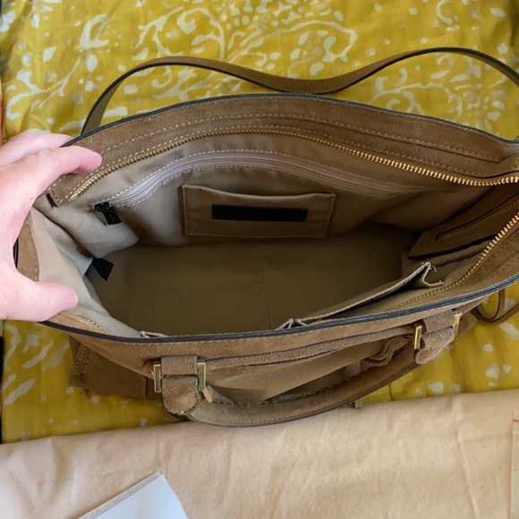 Rebecca Minkoff Suede Satchel - Picture 2 of 4